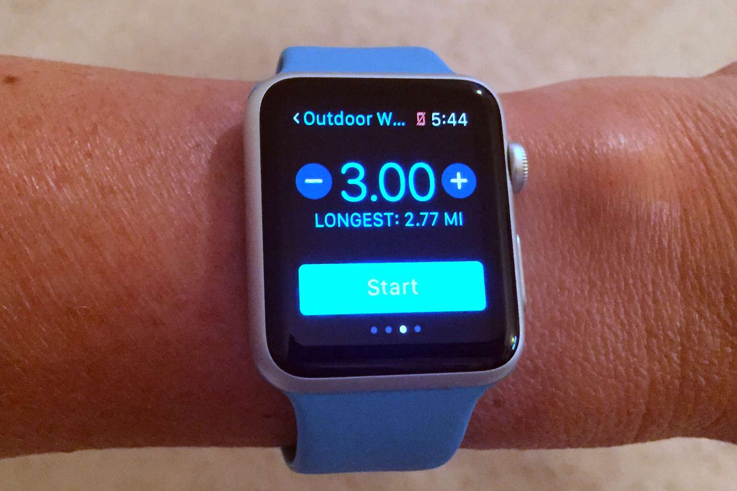 Apple Watch Work-out-app